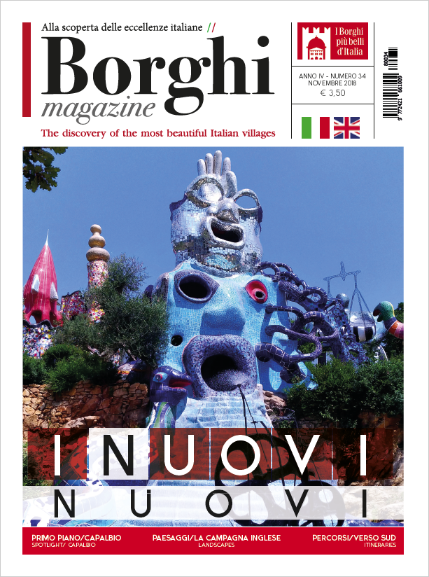 Copertina "Borghi Magazine" novembre 2018